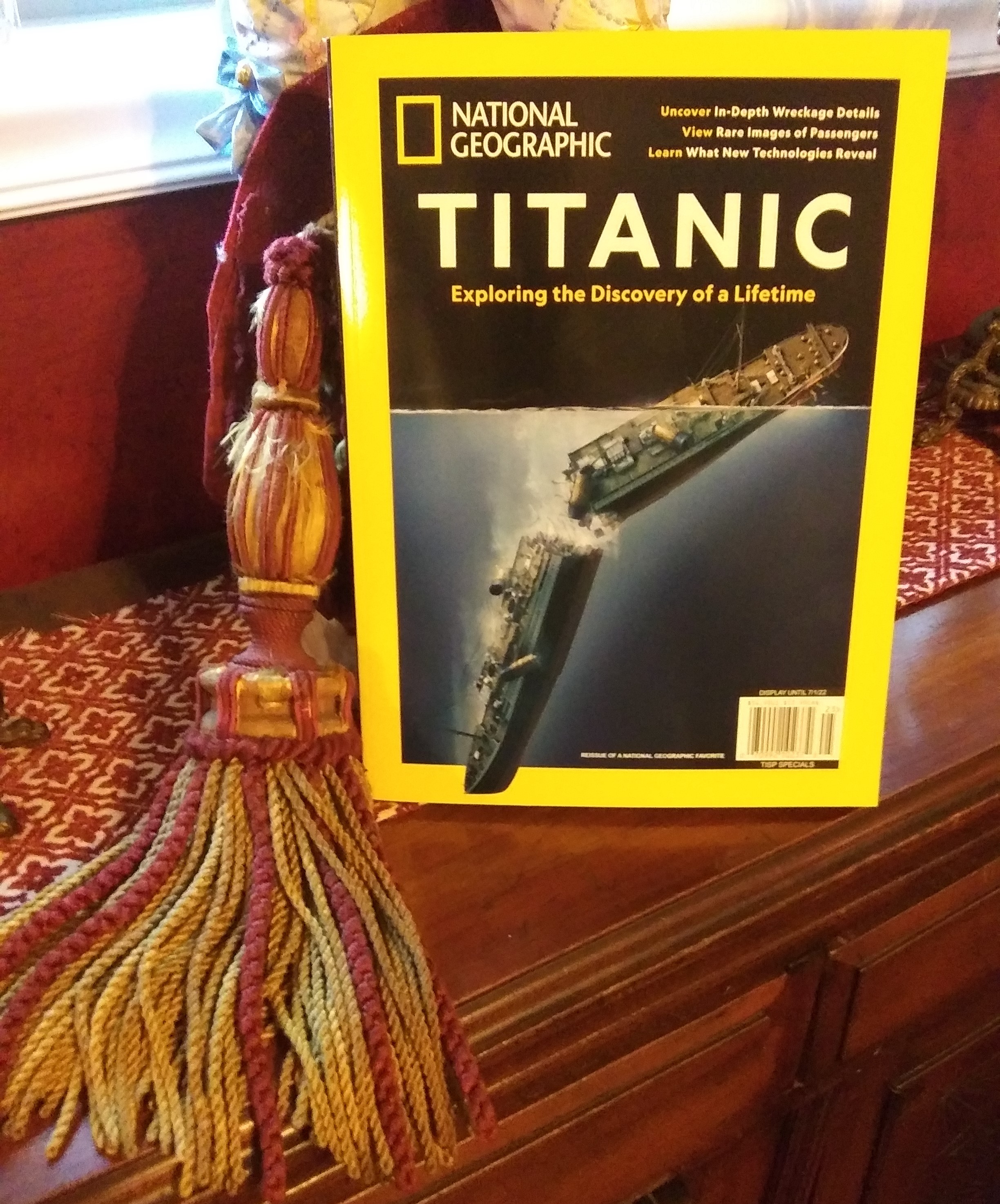 DISPATCHES FROM HOME – 131 + 43 + 4+1 = 179 Titanic memories.