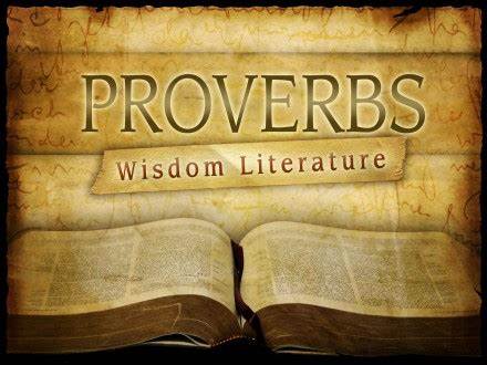 Dispatches From Home – The Book of Proverbs April 2020