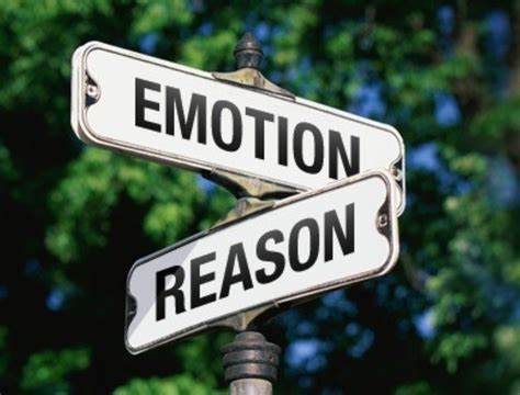 Sunday Sermonette: Emotion and Reason.